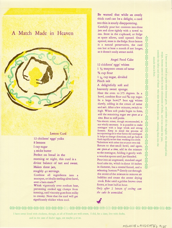 A Match Made in Heaven Broadside